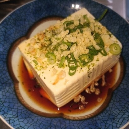 冬は温かい豆腐に癒されますね。ごっつぁんですm(__)m